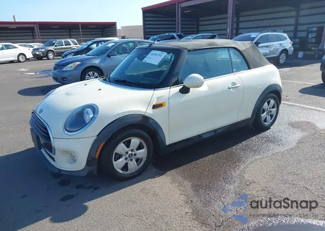 2019 Mini Convertible Cooper из США, поврежденный, VIN WMWWG5C52K3D01641